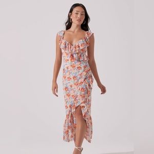 New ASTR the Label Mahalia Floral Dress - Medium